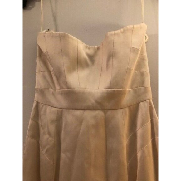 NWT $10K TEMPERLEY LONDON  SATIN SILK BEADED BODICE WEDDING GOWN SZ US 4 UK 8 - Picture 12 of 16